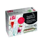 Lot de 10 cartouches de co2 twist'n'sparkle pour boisson gazeuse 169744