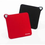 Lot de 2 maniques / dessous de plat 18 cm en noprne rouge & noi. . . 164481