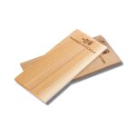 Lot de 2 planchettes de bois � griller en c�dre pour barbecue, 28. . . 339041