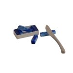 Lot de 6 porte - couteaux nacr bleu azur 516014