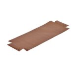 Lot de deux feuilles de cuisson pour moule rectangulaire en inox . . . 730659