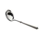 Louche  potage cable haut argente 253036