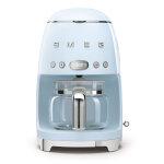 Machine à café filtre 10 tasses vintage années 50 bleu azur 383059 Machine à café filtre 10 tasses vintage années 50 bleu azur 383059