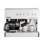 Machine à café expresso automatique & café filtre chromé mat 165247 Machine à café expresso automatique & café filtre chromé mat 165247
