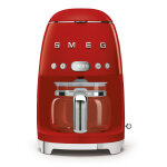 Machine à café filtre 10 tasses vintage années 50 rouge 383016 Machine à café filtre 10 tasses vintage années 50 rouge 383016