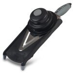 Mandoline kobra v axis : coupe - tranche professionnel noir avec po. . . 129499