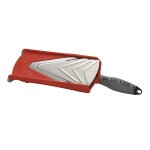 Mandoline kobra v axis : coupe - tranche professionnel rouge avec p. . . 129501