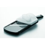 Mandoline rglable avec protge doigts lame noir 27, 7 x 9, 2cm 155001