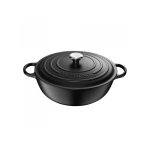 Marmite noir mat 26 cm 163014