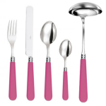 Mnagre de 49 pices newbridge rose fushia 503483