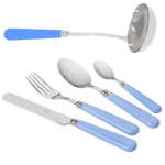 Mnagre de 49 pices sans crin newbridge bleu ciel 503613