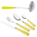 Mnagre de 49 pices sans crin newbridge jaune ple 503612