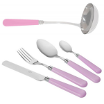 Mnagre de 49 pices sans crin newbridge rose ple 503610