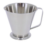 Mesure inox graduee a pied & poignee 1l 130538