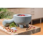 Mortier en granit crunchy, 10 cm 144348