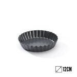 Moule � ini tartelette fixe en acier antiadh�sif � 12cm 129280