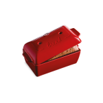 Moule pain moulé en céramique 28x13 cm rouge grand cru 281602 Moule pain moulé en céramique 28x13 cm rouge grand cru 281602