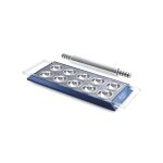 Moule  ravioli 10 empreintes bleu marcato design 353042