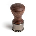 Moule  raviolis en noyer design rond cannel 38 mm 353125