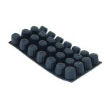 Plaque souple antiadhsive de 28 mini cannels bordelais moulflex. . . 130402