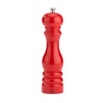 Moulin à poivre manuel paris laqué rouge coquelicot 22 cm 143370 Moulin à poivre manuel paris laqué rouge coquelicot 22 cm 143370