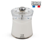 Moulin � sel manuel bali en acrylique blanc 8 cm 143352