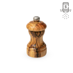 Moulin � sel manuel bistro 10 cm en bois olivier 143901