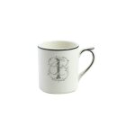 Mug i filet bleu monogramme 751029