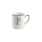 Mug p filet bleu monogramme 751036