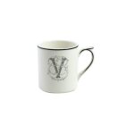 Mug v filet bleu monogramme 751042