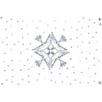 Nappe rectangulaire collection l'archipel sentimental par jean - ch. . . 754047