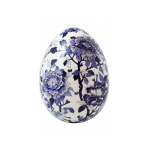 Oeuf grand mod�le pivoines bleues 753210