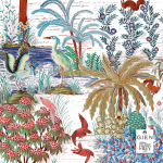 Paquet de 20 serviettes en papier lunch 33x33 cm jardin du palais 753644 Paquet de 20 serviettes en papier lunch 33x33 cm jardin du palais 753644
