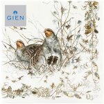 Paquets de 20 serviettes en papier lunch 33x33 cm sologne 750661 Paquets de 20 serviettes en papier lunch 33x33 cm sologne 750661