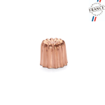 Petit moule cannele bord. cuivre  55 129429