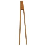 Pince à toast 24 cm en bambou alimentaire et biodégradable 100 % . . . 164379 Pince à toast 24 cm en bambou alimentaire et biodégradable 100 % . . . 164379