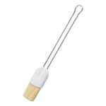 Pinceau ptissier poigne inox brosse en soie naturelle 3, 5 cm 280325
