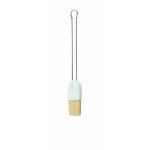 Pinceau ptissier poigne inox en soie naturelle 2, 5 cm 280051