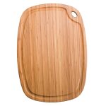 Planche en bambou ovale greenlite avec rigole 52 x 37 cm 280707 Planche en bambou ovale greenlite avec rigole 52 x 37 cm 280707