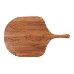 Planche en teck de service canoe pizza �paisseur 1, 3 cm - 43 x 26. . . 339481