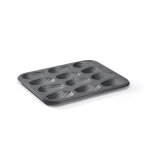 Plaque 12 madeleines, acier antiadhésif 730775 Plaque 12 madeleines, acier antiadhésif 730775