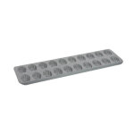 Plaque de 20 mini madeleines en acier antiadhésif 20 x 26 cm 129295 Plaque de 20 mini madeleines en acier antiadhésif 20 x 26 cm 129295