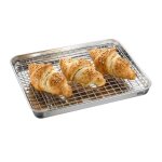 Plaque de cuisson avec grille de refroidissement 31 x 24 cm 144713