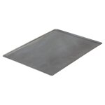 Plaque gastronorme  bords pincs en tle d'acier bleuie bp gn2 / 1. . . 730181