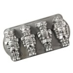 Plaque  gteaux en fonte d'aluminium dor de 4 casse - noisettes d. . . 240099