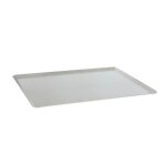 Plaque rectangulaire  bords pincs en aluminium dur 15 / 10 40 x . . . 730193