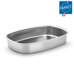 Plat à four rectangulaire en acier inoxydable 38 x 26 cm 730771 Plat à four rectangulaire en acier inoxydable 38 x 26 cm 730771