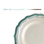 Plat � g�teaux filet celadon 751505
