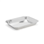 Plat en inox  mariner,  dbarrasser ou lche frites 35 x 27 cm . . . 130419