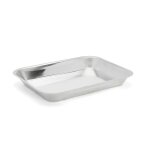 Plat en inox  mariner,  dbarrasser ou lche frites 42 x 32 cm . . . 130420